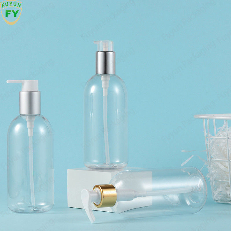 300ml πλαστικά μπουκάλια λοσιόν με SGS λογότυπων συνήθειας αντλιών την έγκριση