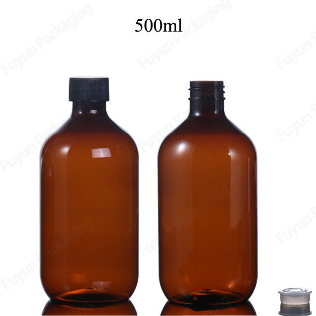 16oz πλαστικά μπουκάλια ορών, κενά ηλέκτρινα Pet μπουκάλια 500ml
