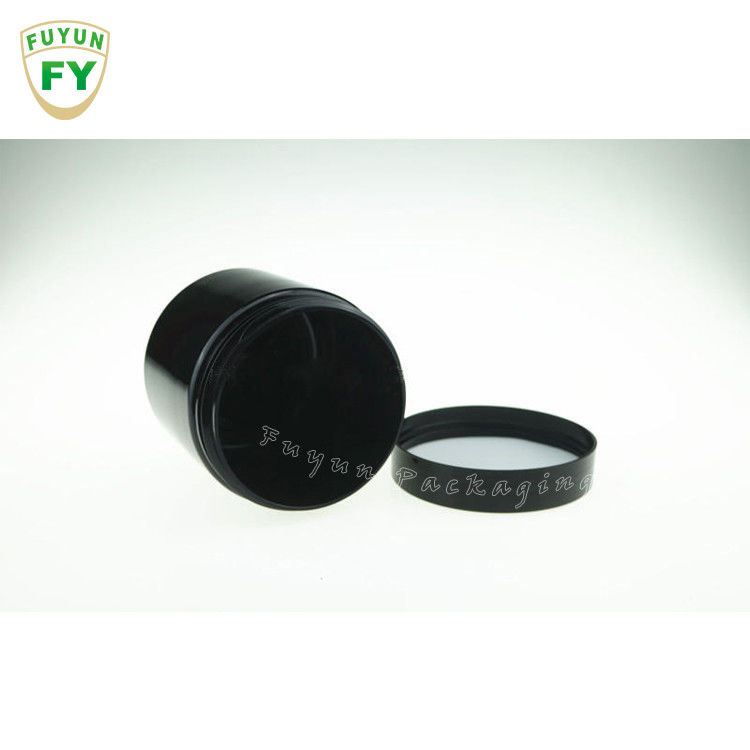 ελεύθερο δειγμάτων μαύρο καλλυντικό σωμάτων λοσιόν βάζο κρέμας προσώπου εμπορευματοκιβωτίων 200g άσπρο πλαστικό