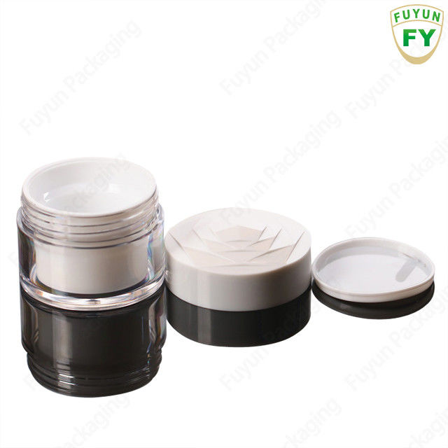 Ακρυλικό καλλυντικό βάζο Fuyun, ακρυλικά εμπορευματοκιβώτια κρέμας 20g