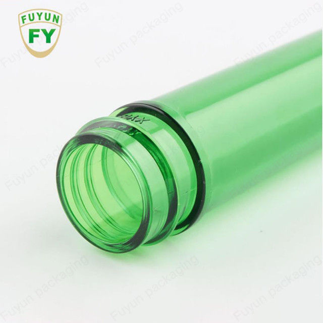Βαθμός τροφίμων 26g 28mm πράσινο νέο υλικό βρύου προσχηματισμών της PET μπουκαλιών