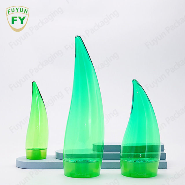 Aloe PETG πλαστικό της Βέρα καπάκι 200ml Empty Lotion Bottle With βιδών