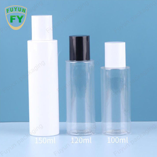 Πλαστικό μπουκάλι 100ml Pet με την υψηλή χρησιμοποίηση στοματικού σαμπουάν κυλίνδρων κεφαλής κοχλίου