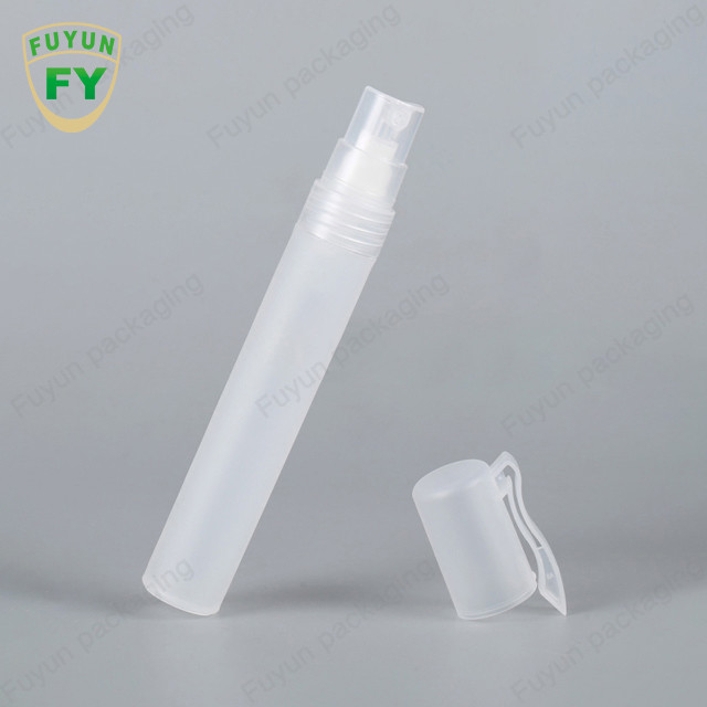 Σαφές πλαστικό φιαλίδιο αρώματος 3ml 5ml 10ml κενό με την αντλία ψεκασμού