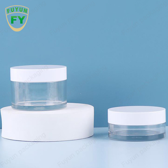Πλαστικό σαφές ευρύ βάζο κρέμας λάσπης ύπνου προσώπου στοματικών ματιών κατοικίδιων ζώων Fuyun 30ml 50ml