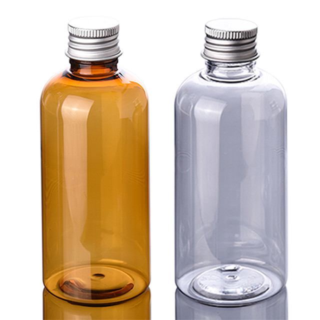 300ml ηλέκτρινο σαφές μπουκάλι σαμπουάν της PET πλαστικό με το εσωτερικό βούλωμα