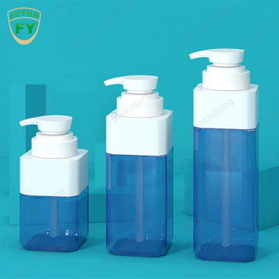 500ML 25oz αποτριχωτικό κρέμας σαμπουάν μπουκάλι Skincare πλυσίματος προσώπου μπουκαλιών τετραγωνικό