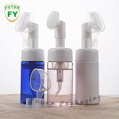 μπουκάλια αντλιών 100ml Foamer με το κεφάλι βουρτσών για τον του προσώπου καθαριστή