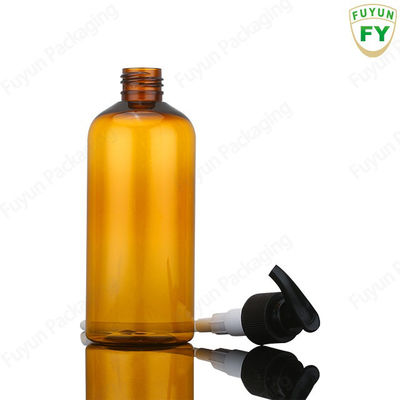 300ML ηλέκτρινο χρώμα μπουκαλιών διανομέων αντλιών σαμπουάν για το λοσιόν σώματος