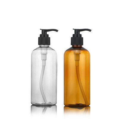 300ML ηλέκτρινο χρώμα μπουκαλιών διανομέων αντλιών σαμπουάν για το λοσιόν σώματος