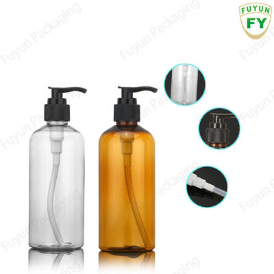 300ML ηλέκτρινο χρώμα μπουκαλιών διανομέων αντλιών σαμπουάν για το λοσιόν σώματος