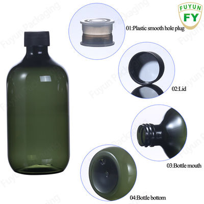 Κενά 300ml 500Ml πλαστικά Pet προσώπου του προσώπου μπουκάλια τονωτικού Skincare καλλυντικά