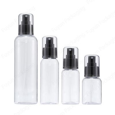 Σαφές SGS μπουκαλιών ψεκασμού 50ml Pet προσαρμοσμένο πιστοποιητικό λογότυπο