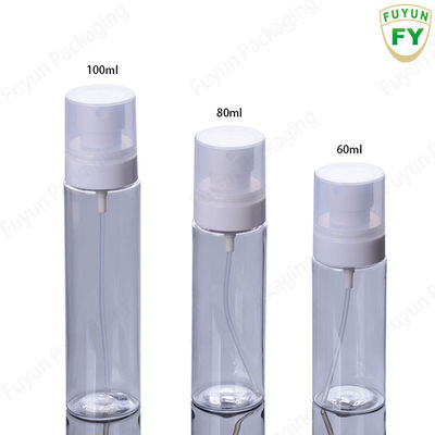 3.4oz πλαστικός καλλυντικός χειρισμός επιφάνειας χρωμίου μπουκαλιών ψεκασμού