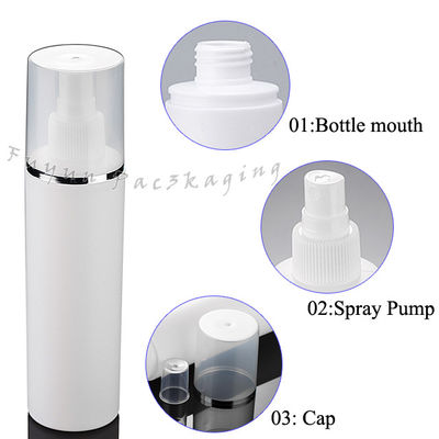 180ml μπουκάλι ψεκασμού για Sanitizer χεριών, κενό μπουκάλι ψεκασμού makeup PE
