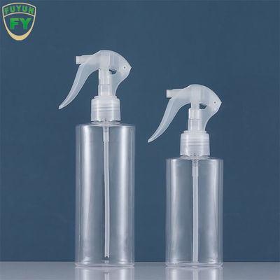 3,4 Oz 6,8 oz πλαστικά μπουκάλια ψεκαστήρων ώθησης με το λογότυπο που τυπώνεται