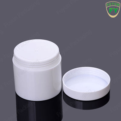 Κομψά καλλυντικά εμπορευματοκιβώτια 100ml με το άσπρο καπάκι τέλειο για το ταξίδι