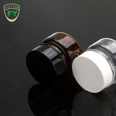 Ηλέκτρινο 30g 50g πλαστικό PET καλλυντικό βάζο πολυτέλειας για την κρέμα προσώπου