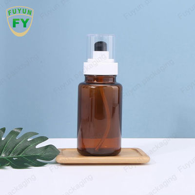 Συνεχής ψεκασμός μπουκαλιών αντλιών Fuyun 40ml 60ml ηλέκτρινος Skincare πλαστικός