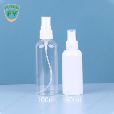 Μίνι σαφές 80ml 100ml αρώματος λεπτό μπουκάλι ψεκασμού υδρονέφωσης πλαστικό