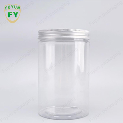 διαφανή πλαστικά συσκευάζοντας βάζα 30ml 40ml 150ml με το βαθμό τροφίμων αλουμινίου ΚΑΠ