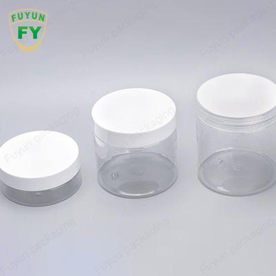 διαφανή πλαστικά συσκευάζοντας βάζα 30ml 40ml 150ml με το βαθμό τροφίμων αλουμινίου ΚΑΠ