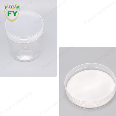 διαφανή πλαστικά συσκευάζοντας βάζα 30ml 40ml 150ml με το βαθμό τροφίμων αλουμινίου ΚΑΠ