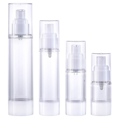 1oz 60ml 80ml 100ml PP μίνι χωρίς αέρα καλλυντικό εμπορευματοκιβώτιο λοσιόν μπουκαλιών πλαστικό