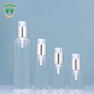 75ml 100ml 250ml πλαστικό αντλιών μπουκαλιών ορών εμπορευματοκιβώτιο αντλιών λοσιόν τονωτικού ασημένιο