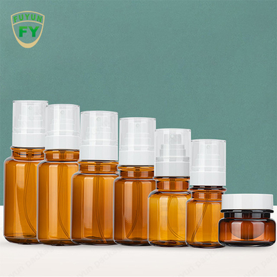 30g 40ml 60ml ορών πλαστικό αντλιών βάζο της PET μπουκαλιών διπλοτειχισμένο