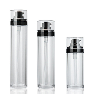 προσαρμοσμένο μπουκάλι χρώμα αντλιών 50ml 80ml 100ml πλαστικό Skincare
