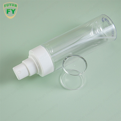 πλαστικό μπουκάλι ψεκασμού 120ml 150ml κενό καλλυντικό με την άσπρη αντλία