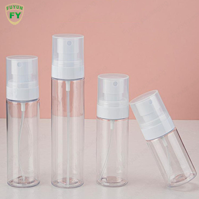 επίπεδος ώμος μπουκαλιών ψεκασμού 80ml 100ml Skincare καλλυντικός