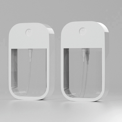 Sanitizer χεριών 48ml 50ml διαμορφωμένο χρώμα συνήθειας πιστωτικών καρτών μπουκαλιών αντλιών ψεκασμού
