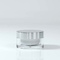 Πλαστικό ακρυλικό καλλυντικό βάζο Fuyun 15ml 30ml 50ml με την ασημένια ΚΑΠ